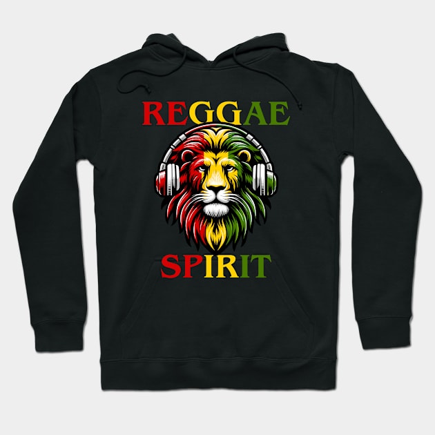 Reggae Spirit Hoodie by eighttwentythreetees